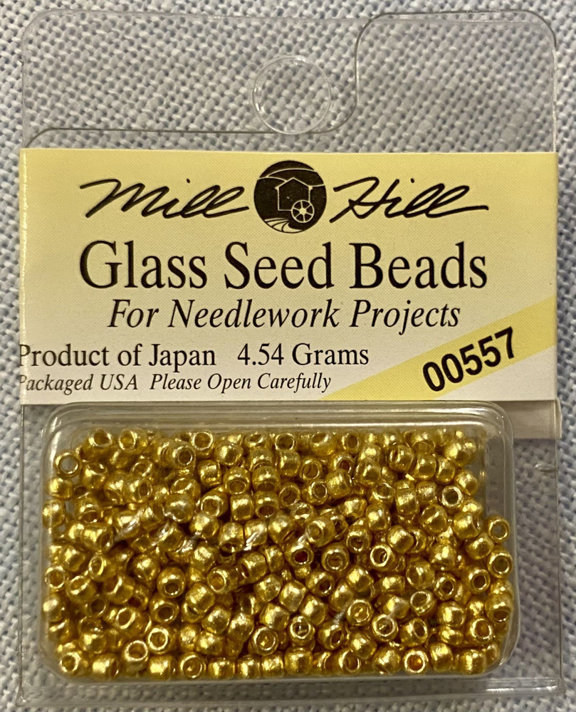 Бисер Mill Hill 00557 ( золотой 4,54 гр) - купить с доставкой по ...