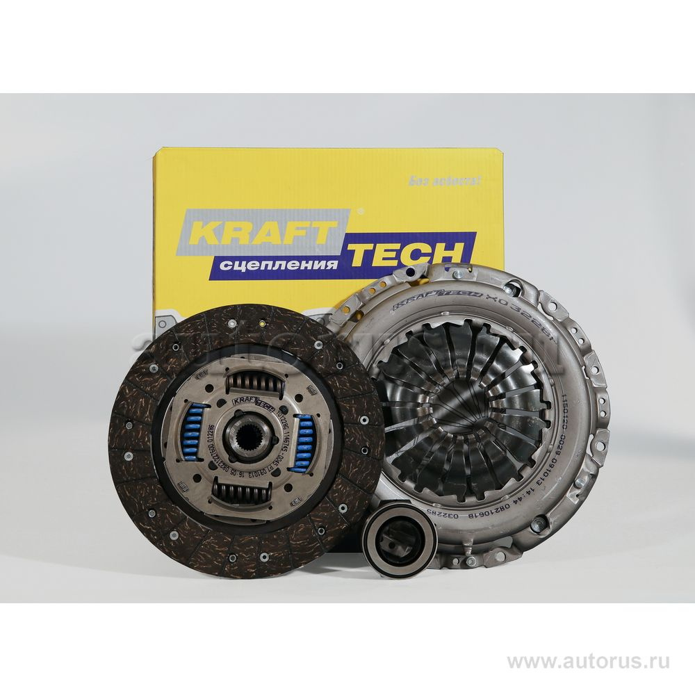 Комплект сцепления 228 mm - Krafttech арт. W01228I - купить по выгодной ...