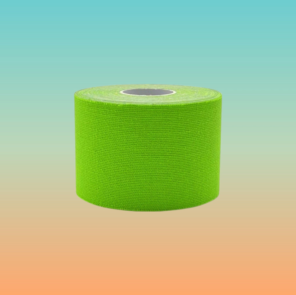 Кинезиотейп Kinesiology Тейп 5см Х 500 см, зеленый - купить с доставкой ...