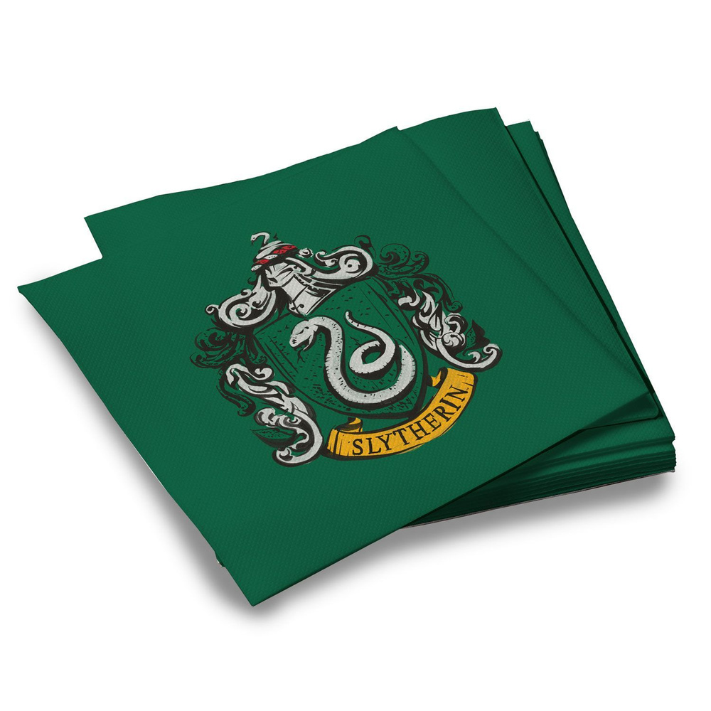 Бумажные салфетки для праздника и сервировки стола ND Play / Harry Potter (Гарри Поттер). Гербы (33х33 #1