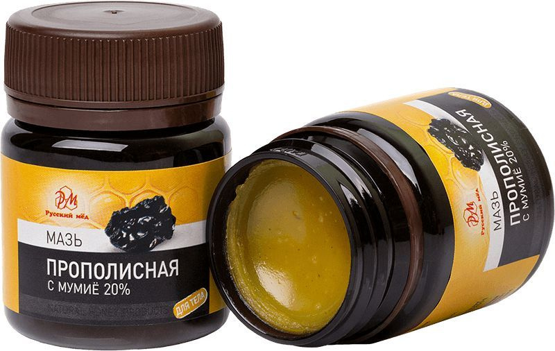 Мазь прополисная с мумие 50 г купить на OZON по низкой цене (1683064588)