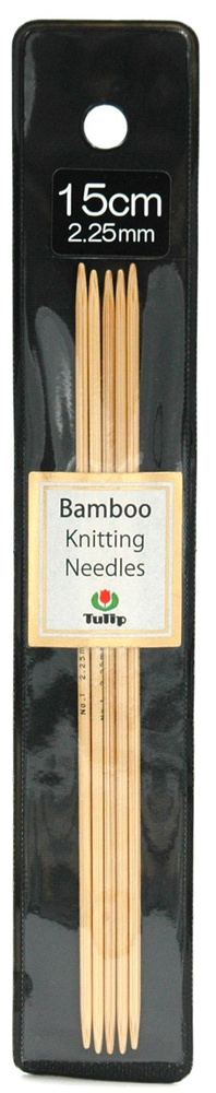 Спицы чулочные Bamboo 2.25 мм 15 см Tulip KND060225 #1