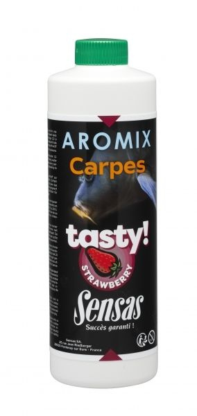 Ароматизатор Sensas AROMIX Carp Tasty Strawberry 0.5л #1