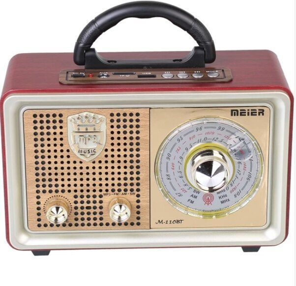 Ретро радиоприемник Meier M-110 BT #1