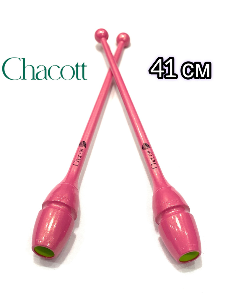 Булавы Chacott 41 см, Hi-Grip 2, цв. розовый #1