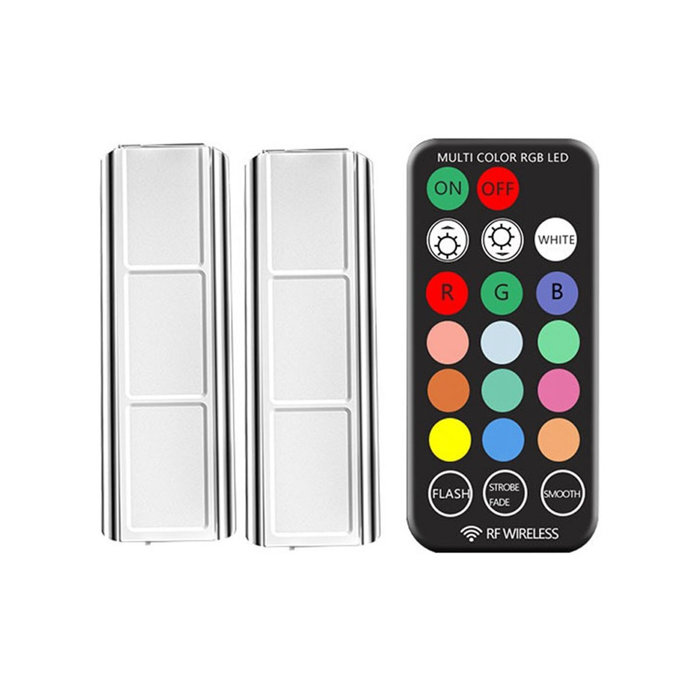 Освещение салона автомобиля RGB светодиодное освещение с беспроводным ...