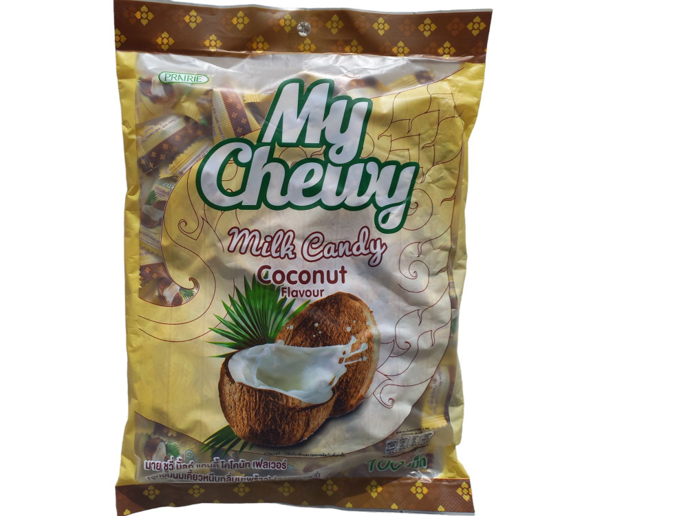 Конфеты My Chewy milk candy со вкусом Кокоса / Тайские жевательные сладости Май Чуи candy Coconut Flavour #1