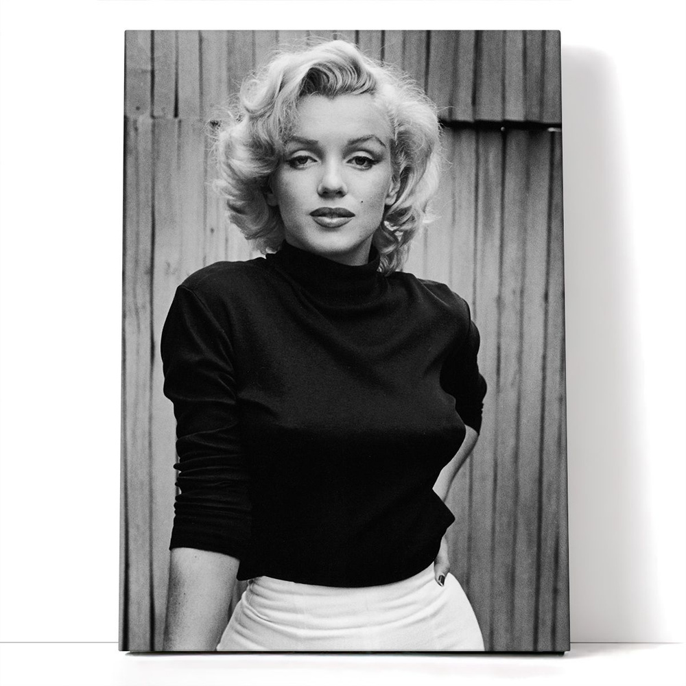 Интерьерная картина на холсте/Мэрилин Монро, Marilyn Monroe - купить по  низкой цене в интернет-магазине OZON (973052061)