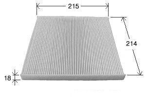 Фильтр салона AC-102E VIC 215/214/18 #1