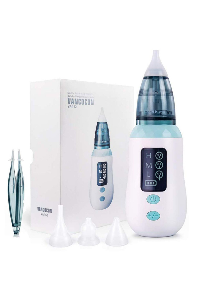 Аспиратор электронный назальный детский, электрический соплеотсос для ...