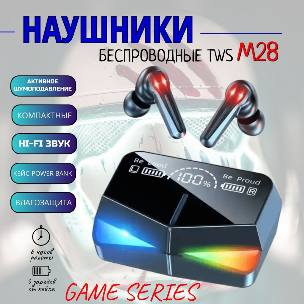 Наушники Внутриканальные SAGSELLER NEWEST M19 - купить по доступным ценам в  интернет-магазине OZON (984471332)