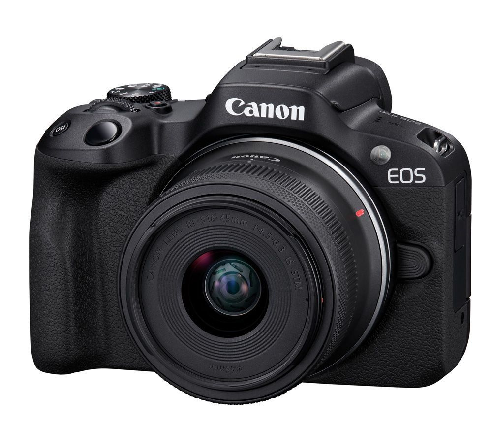 Беззеркальный фотоаппарат Canon EOS R50 Kit RF-S 18-45mm IS STM #1