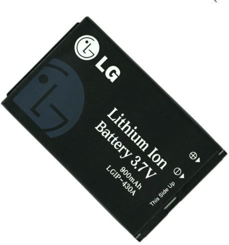 Аккумулятор LGIP-430A телефона LG KP105, KP100 / KU380, LGIP-530A, LGIP ...
