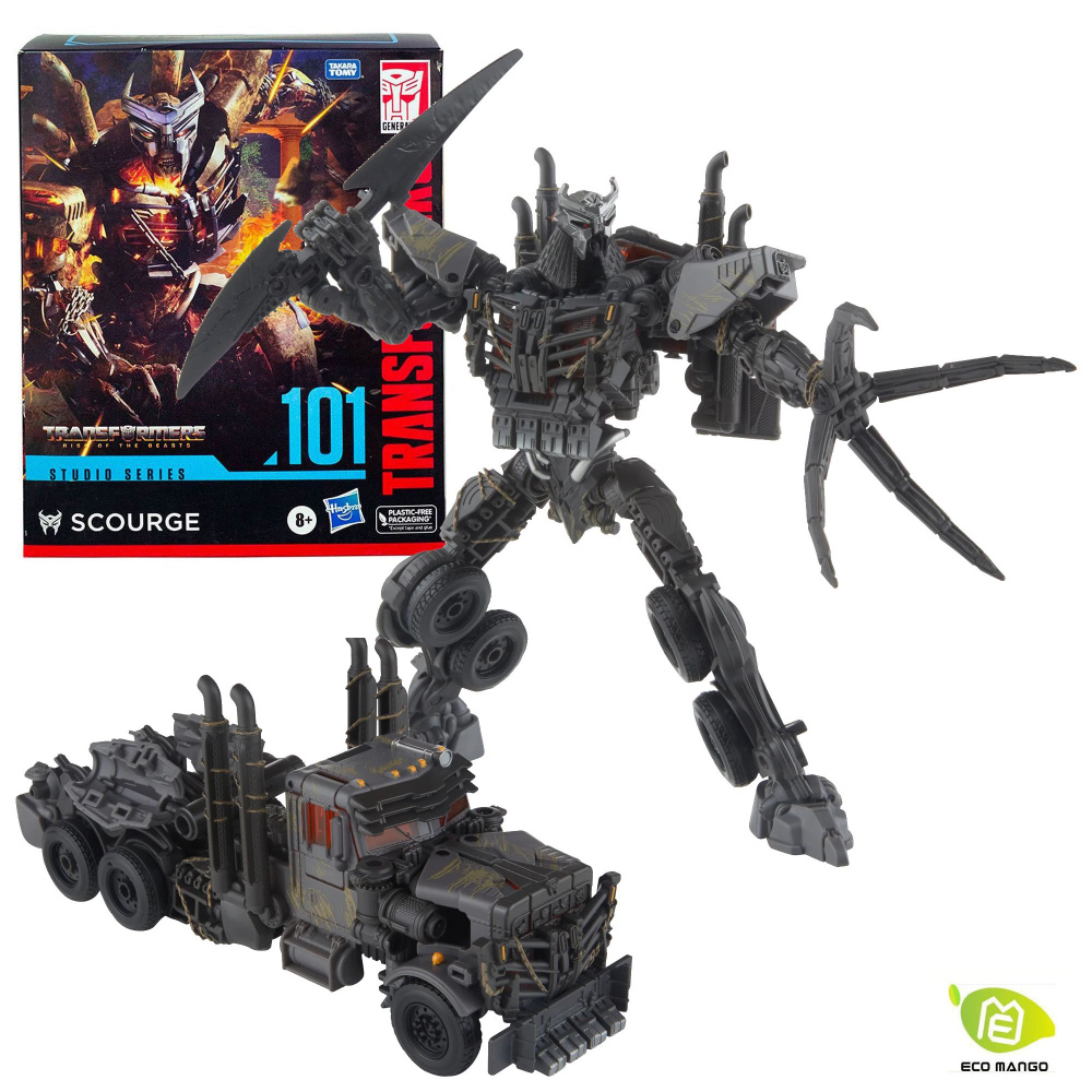 Игрушка Hasbro Трансформеры Студийная серия SS101 Scourge лидер класс 25см,  Rise of The Beast - купить с доставкой по выгодным ценам в  интернет-магазине OZON (1331900247)