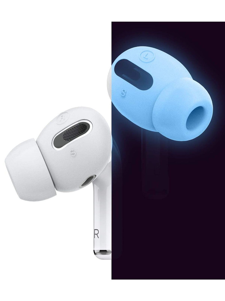 Накладки с амбушюрой Elago EarBuds на наушники Apple AirPods Pro 2 / для Аэрподс Про 2 ультратонкие силиконовые, #1