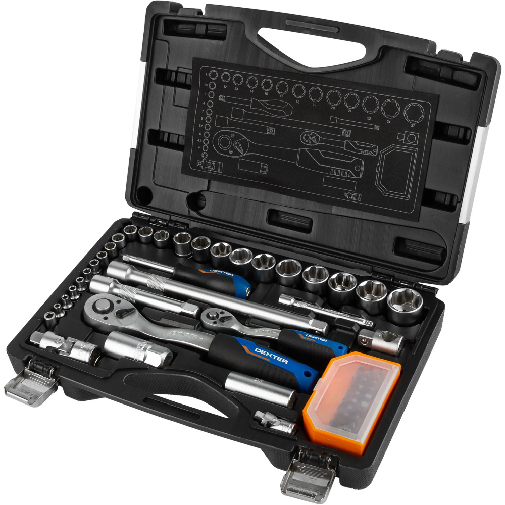 Набор ключей, головок, 64 предмета - купить с доставкой по выгодным ...