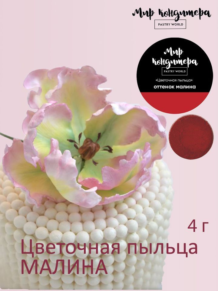 Краситель пищевой Мир Кондитера PASTRY WORLD Сухой 4г. 1шт. #1