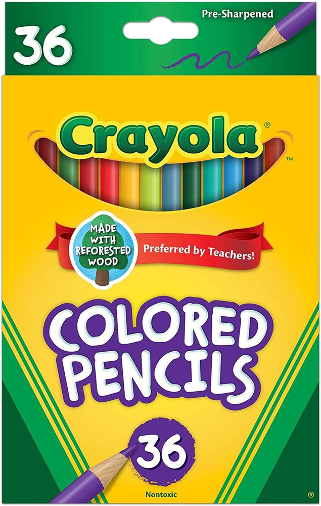 Цветные карандаши Crayola - купить с доставкой по выгодным ценам в ...