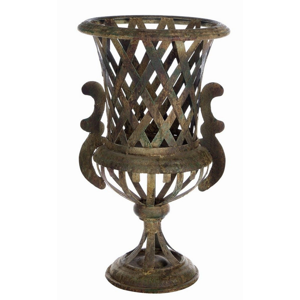 Ваза садовая уличная В69 см, кашпо для сада, вазон для цветов ANTICHITA ...