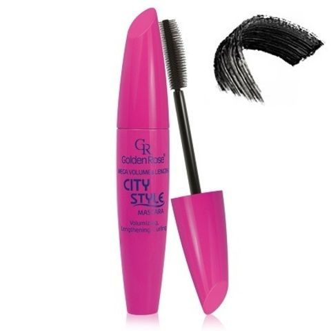 Golden Rose Тушь City Style Mascara объем + удлинение + подкручивание #1