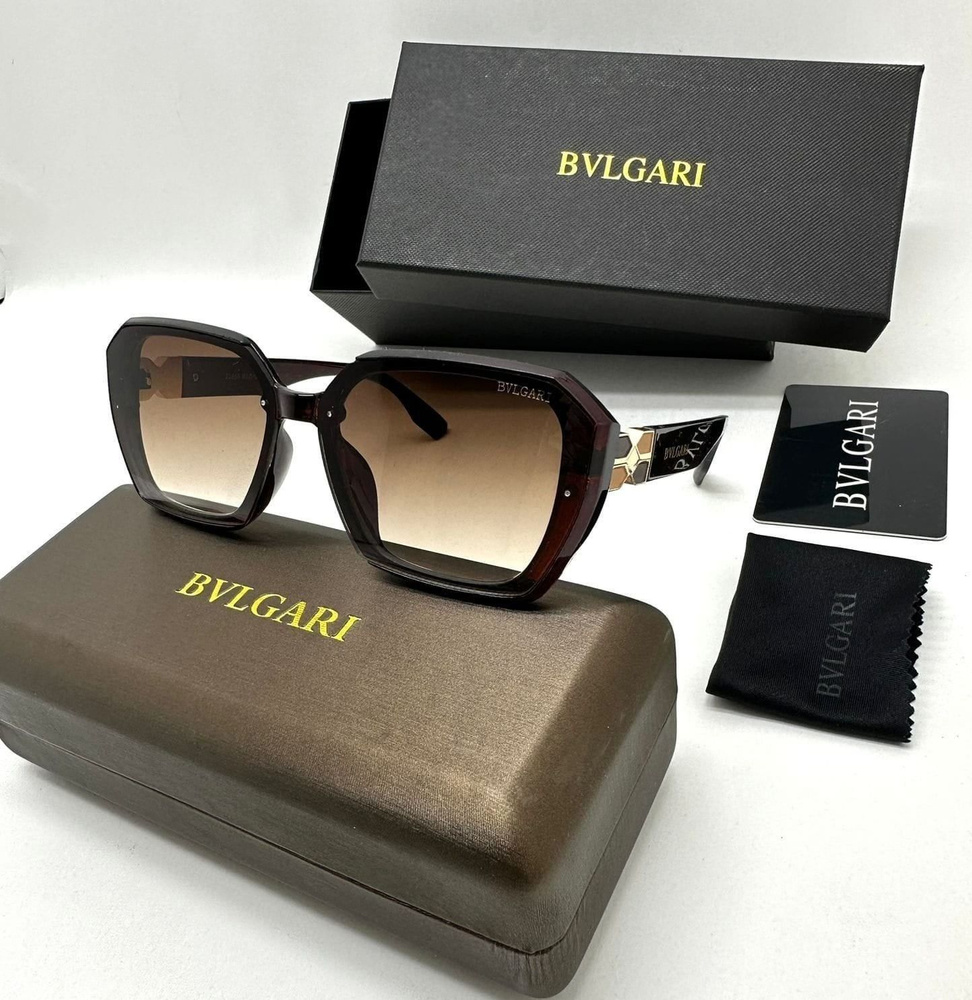 Очки солнечные, солнцезащитные, женские, мужские, унисекс БУЛГАРИ без ...
