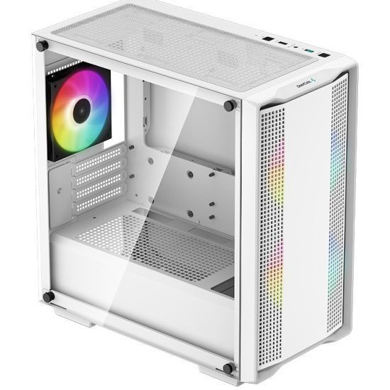 Deepcool Компьютерный корпус Корпус CC360 ARGB, White, белый - купить с ...