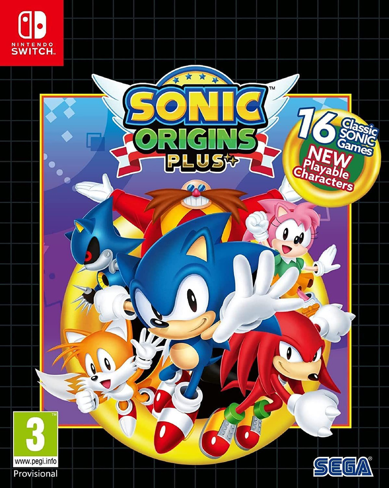 Игра Sonic Origins Plus (Nintendo Switch, Русские субтитры) купить по  низкой цене с доставкой в интернет-магазине OZON (1056829506)