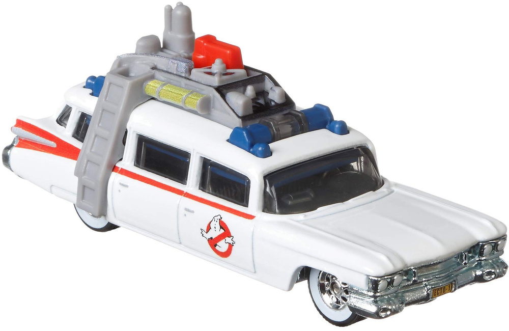 Модельки машин металлические машинка Mattel Hot Wheels Retro Entertainment Collection,GHOSTBUSTERS ECTO-1- #1