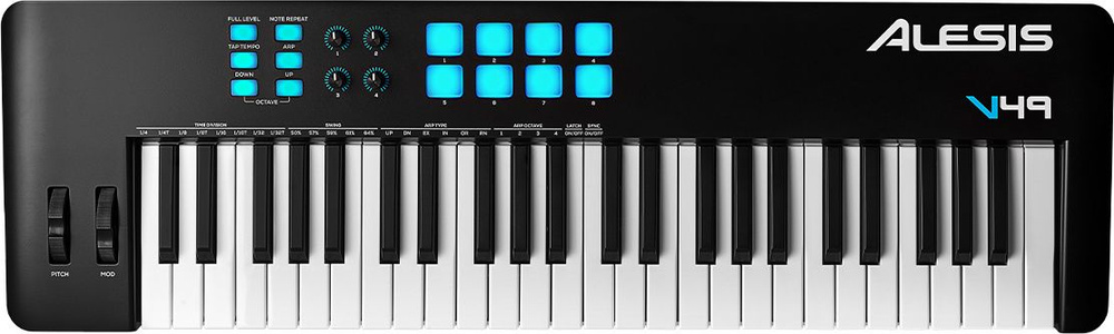 MIDI-клавиатура Alesis V49 MKII Black #1