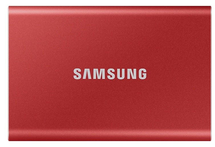 Внешний SSD диск Samsung 1.8 T7 1.0 Tb USB 3.2 Red MU-PC1T0R/WW #1