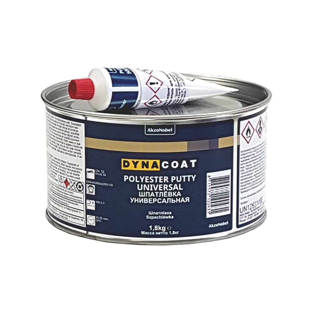 DYNACOAT Polyester Putty Universal Шпатлевка универсальная автомобильная 1,8 кг.  #1