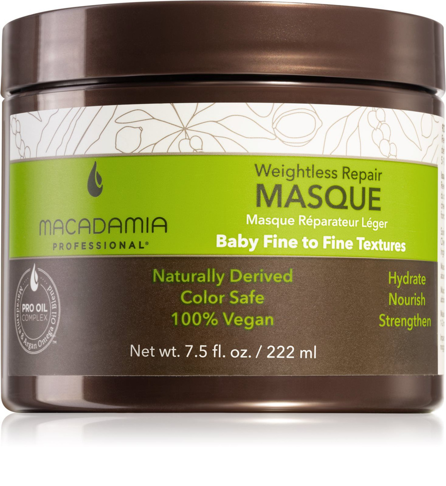 Macadamia Natural Oil Weightless Repair - восстанавливающая маска для ...