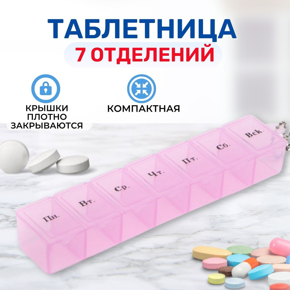 Таблетницы, контейнеры для таблеток