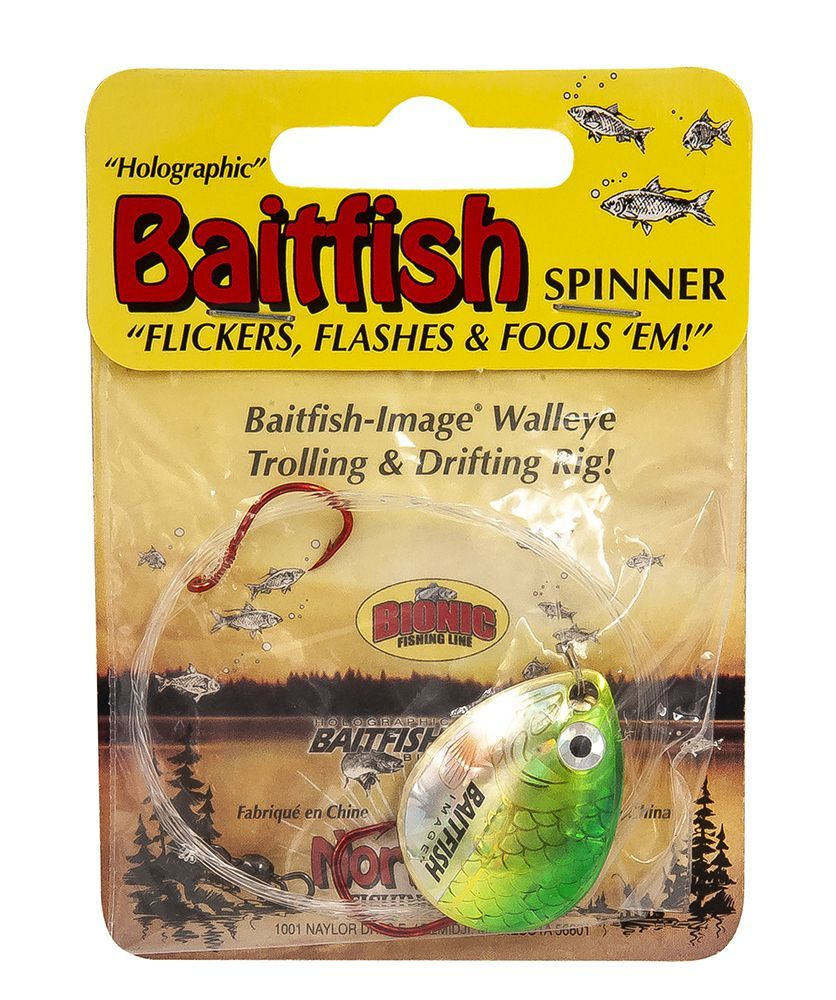 Вращающаяся Блесна Northland. FISHING TACKLE Baitfish Spinner, 1 шт -  купить по низким ценам в интернет-магазине OZON (1091697081)