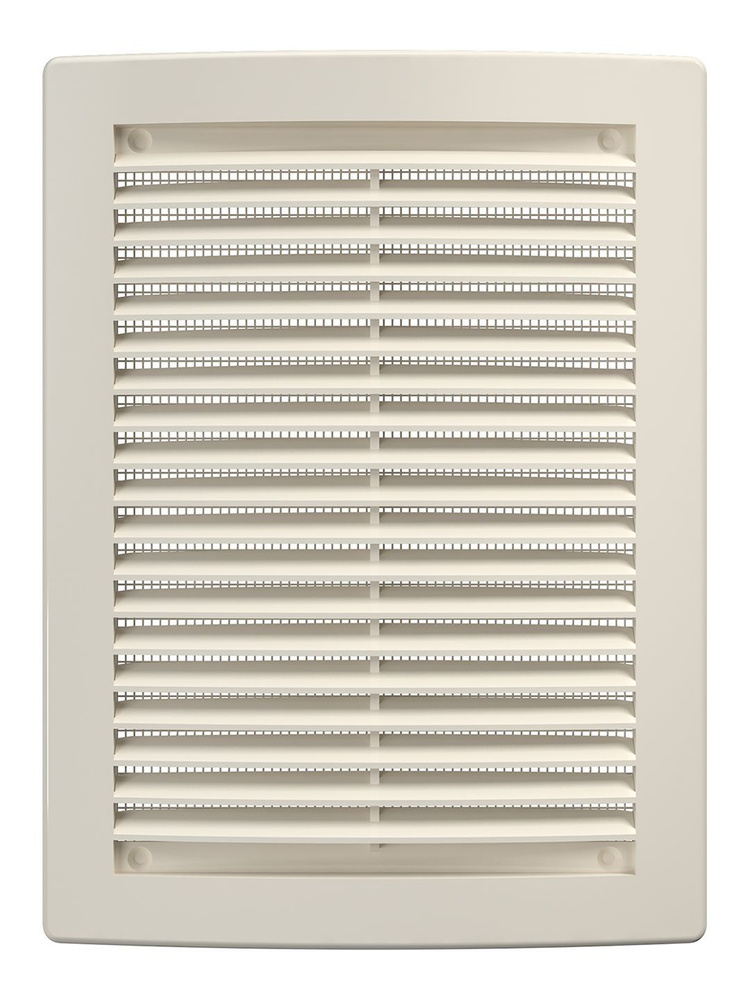Решетка вентиляционная вытяжная РЦ сетка 150х200 ABS пластик Ivory ERA  #1