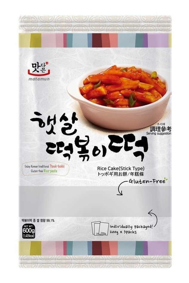 Рисовые клецки (топокки) Rice Cake (Stick Type), Республика Корея, 600 г  #1