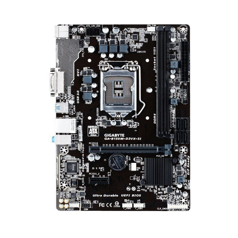 Материнская плата Gigabyte GA-B150M-D3V_X-SI_OEM купить по низкой цене ...