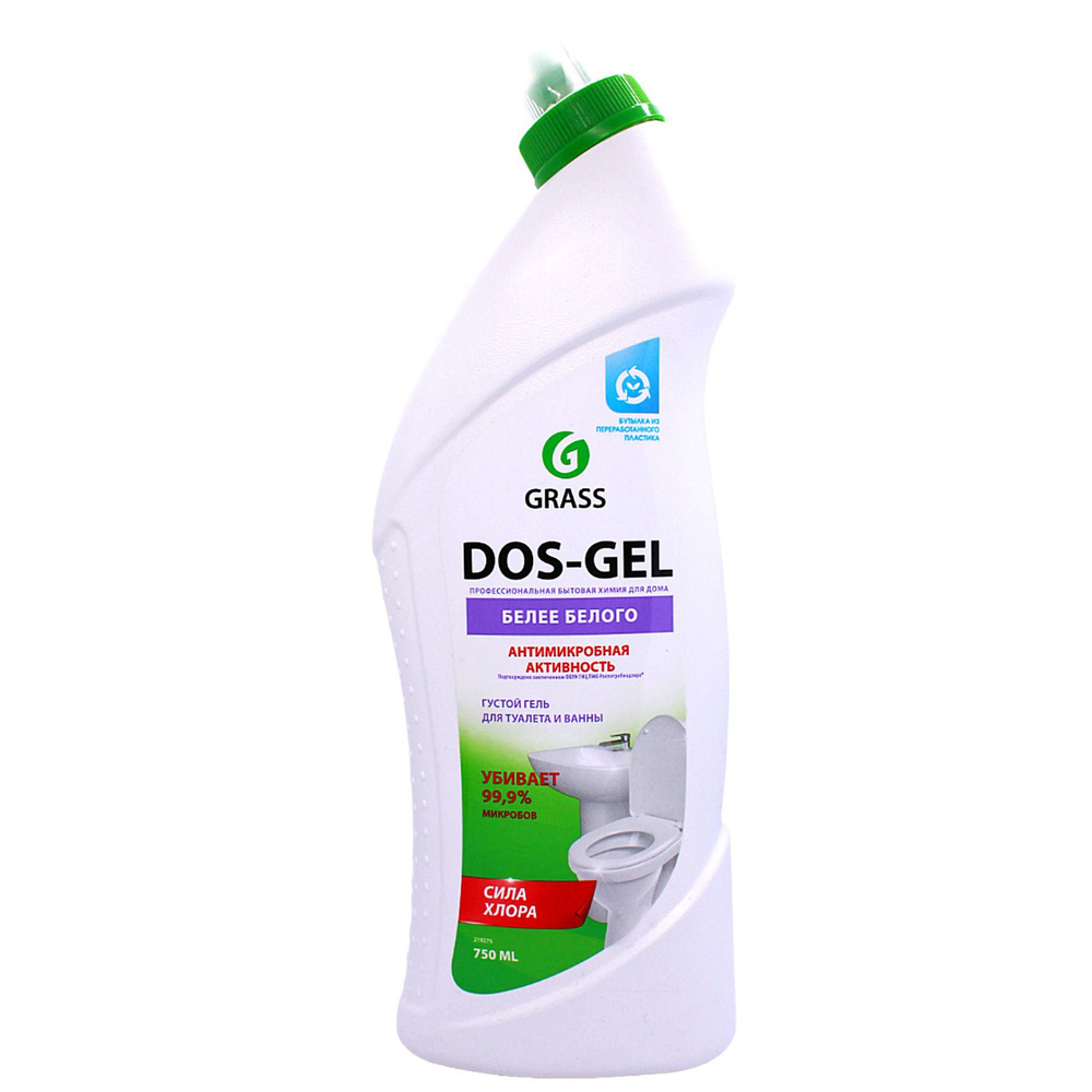 GRASS Дезинфицирующий чистящий гель DOS GEL, 750мл #1