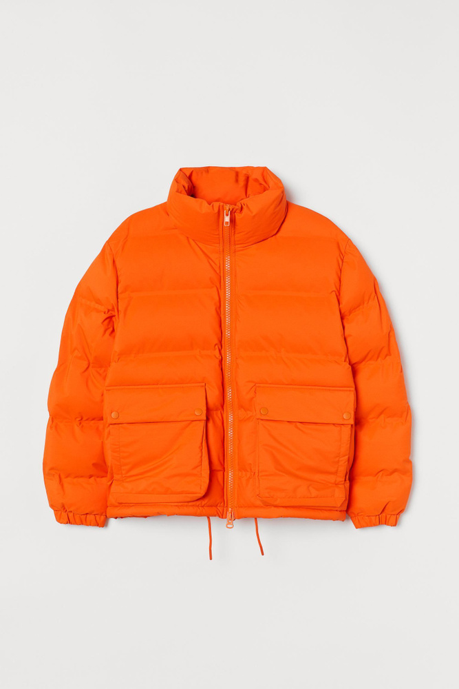 H&m orange puffer jacket Clearance