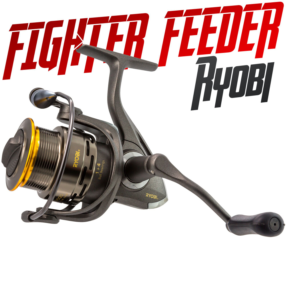 Катушка Ryobi Файтер фидер топ new, С передним фрикционом, 3500 ...