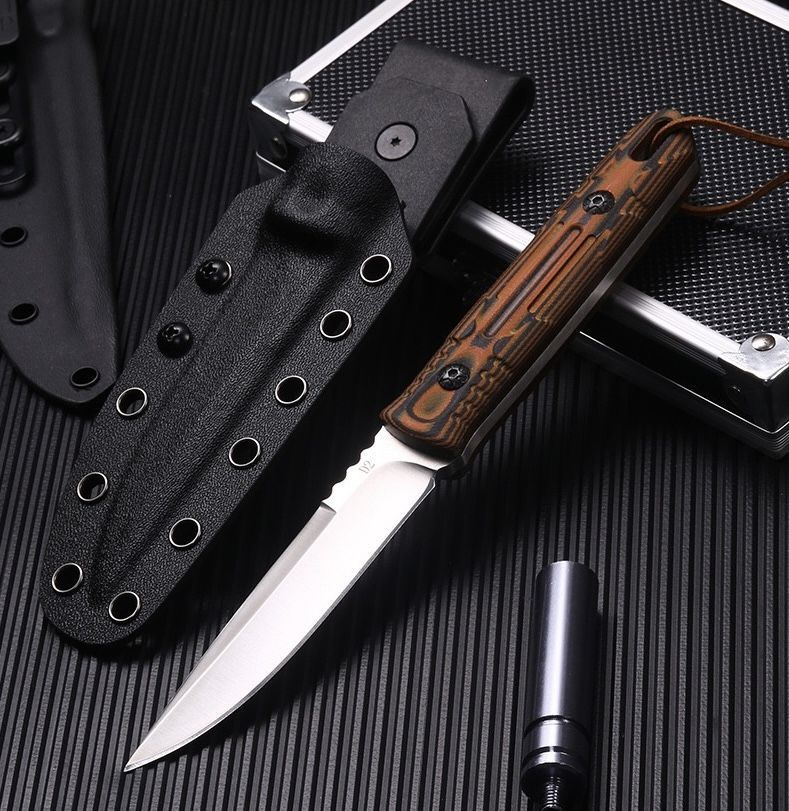 Нож туристический Knife hub D2, длина лезвия 9.9 см купить с