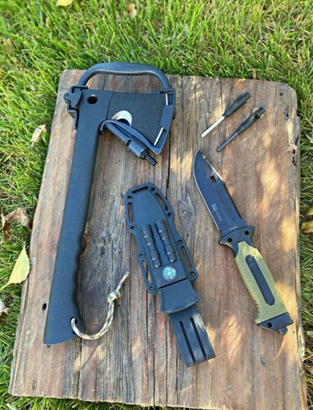 Топор и нож туристический - купить с доставкой по выгодным ценам в ...