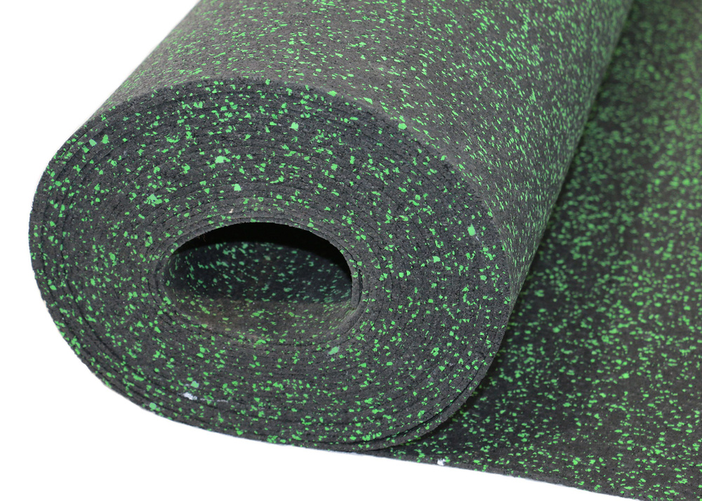 Резиновый коврик EPDM 30%, 4 мм, зеленый 4000х1220 мм #1
