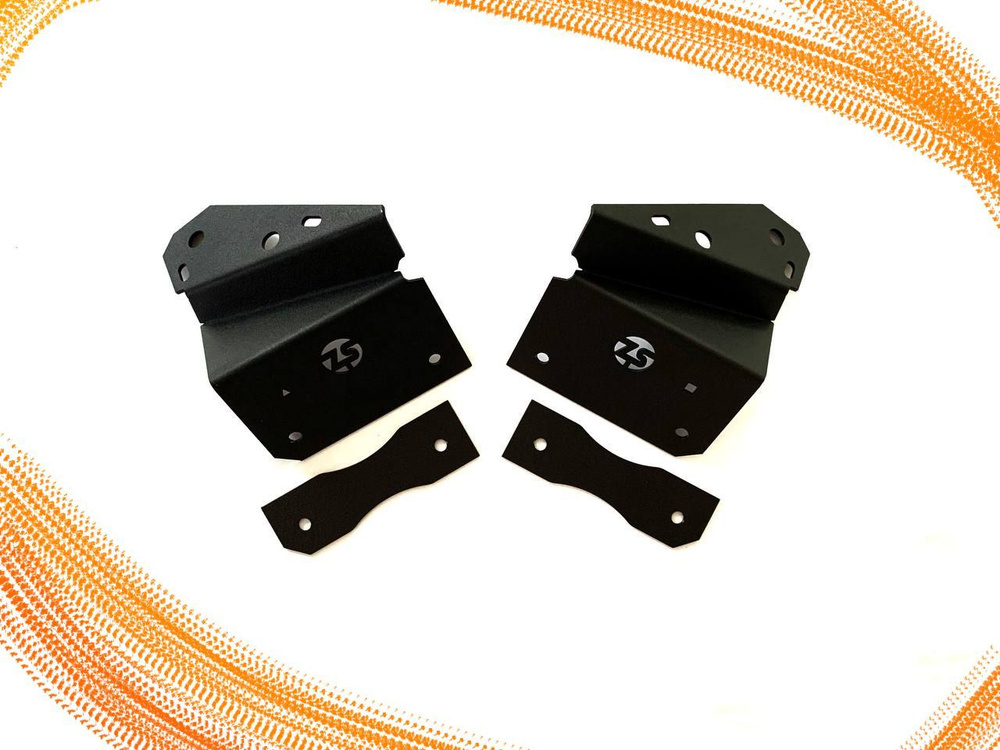 Кронштейны брызговиков задних усиленные НИВА-Шевроле до 2009г. с ...