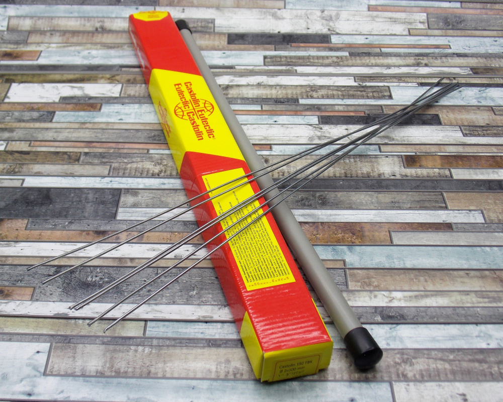 Припой Castolin 192 FBK диаметр 2мм, упаковка 5 прутков. - купить с ...