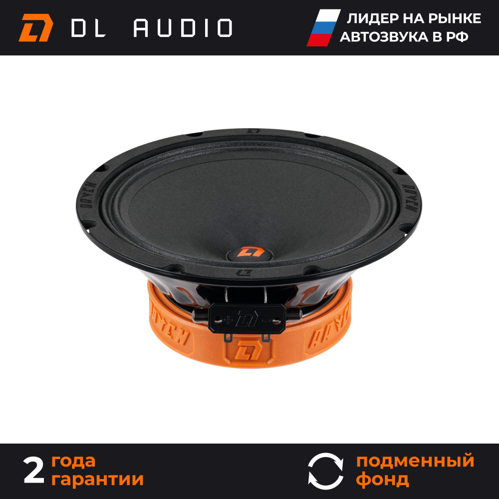 Динамики автомобильные 20 см DL Audio Raven 200 V.2 пара - купить по  выгодной цене в интернет-магазине OZON, гарантия 2 года (840689512)