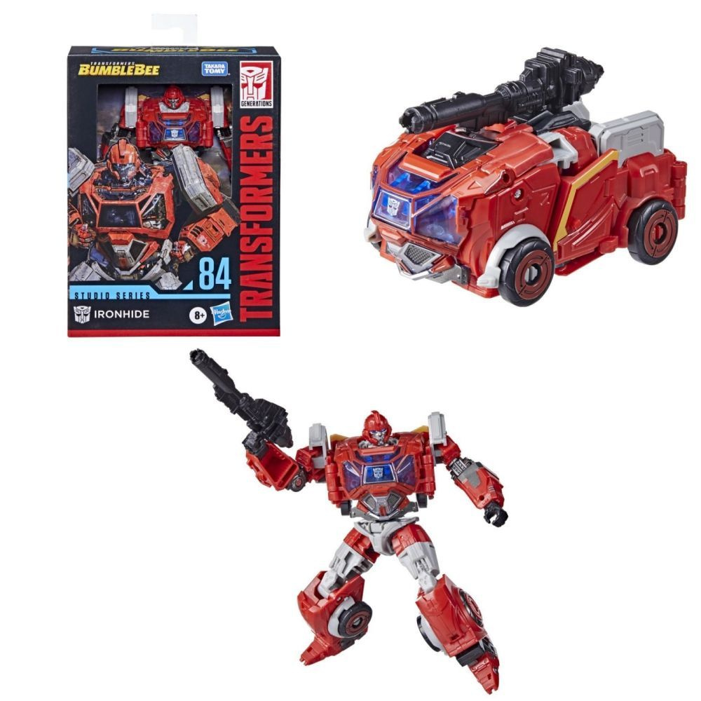 Игрушка Hasbro Трансформеры Серия студии Transformers SS84 Deluxe  Transformers: Бамблби Айронхайд 4,5 дюйма F3171