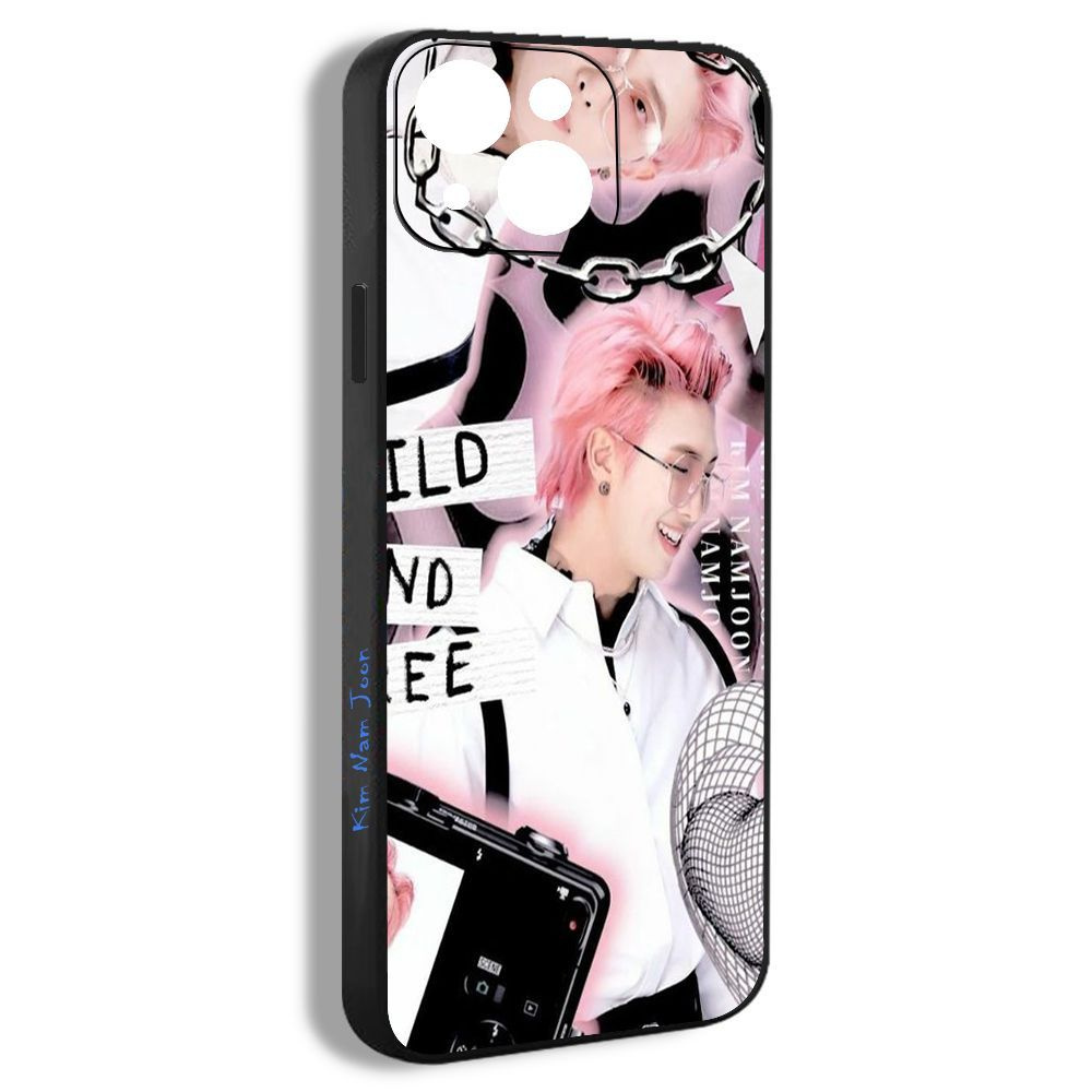 чехол для смартфона Подходит для iPhone 14 RM BTS Розовый музыкальный кумир  рисунок MAG33 - купить с доставкой по выгодным ценам в интернет-магазине  OZON (1203164578)