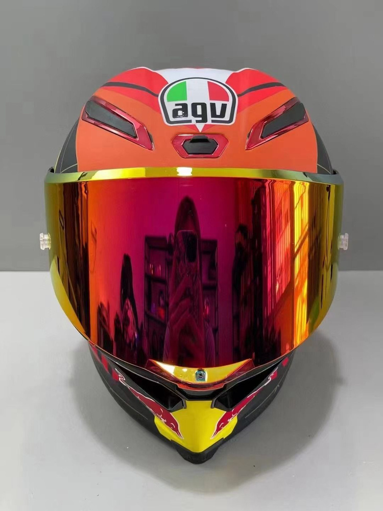 AGV Мотошлем avg pista PISTA E2206 красный, черный - купить с доставкой ...