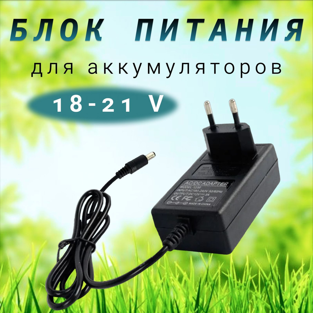 Зарядное устройство для Li-Ion аккумуляторов 18-21V - купить с ...